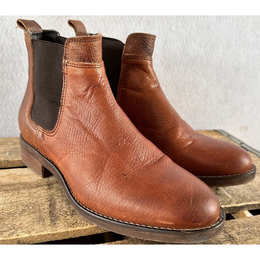 Bull Boxer Chelsea Ankle Boots BOHO Preppy Heritage Women's Size 6